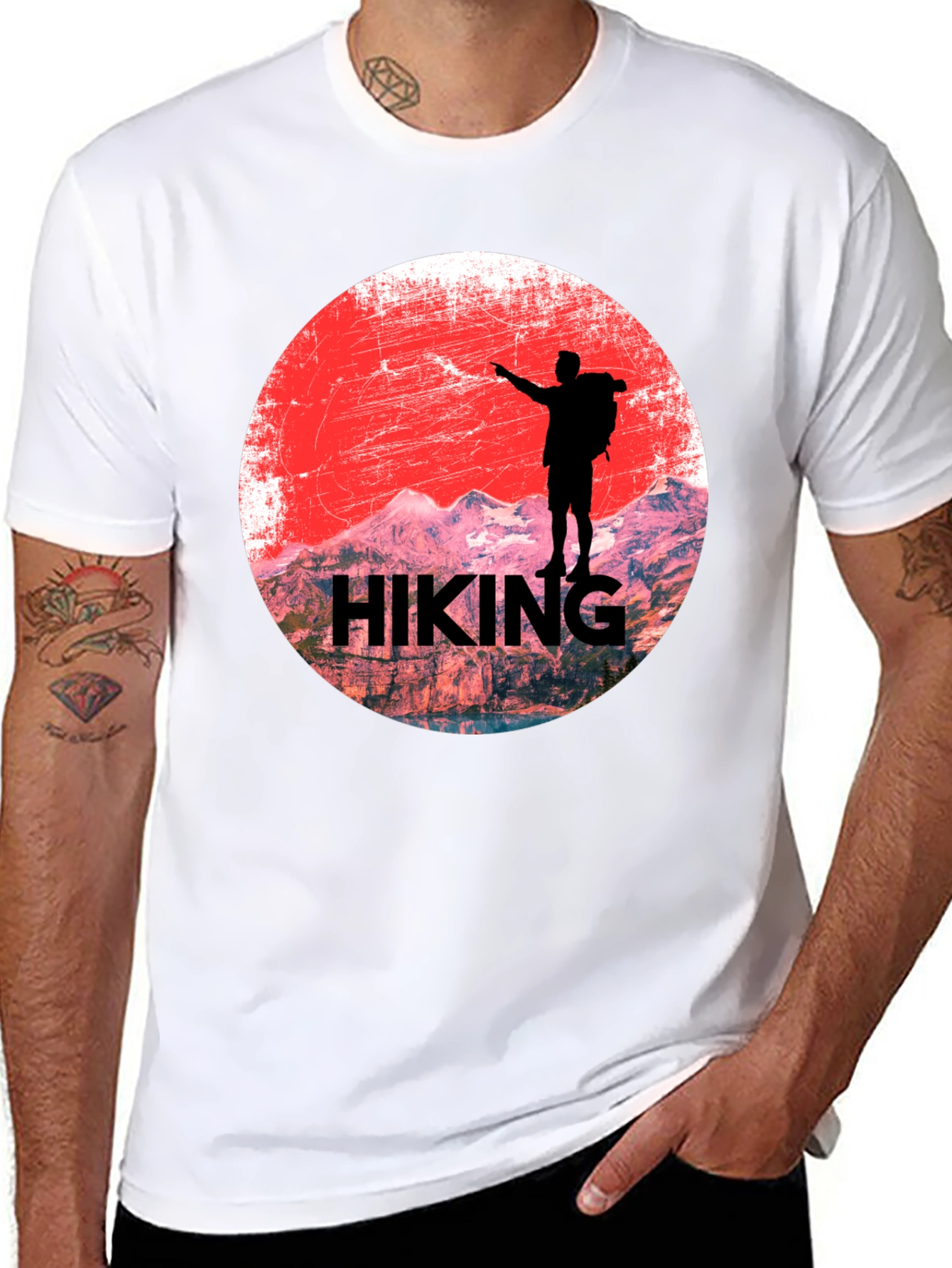 Hiking Adventure Graphic T-Shirt