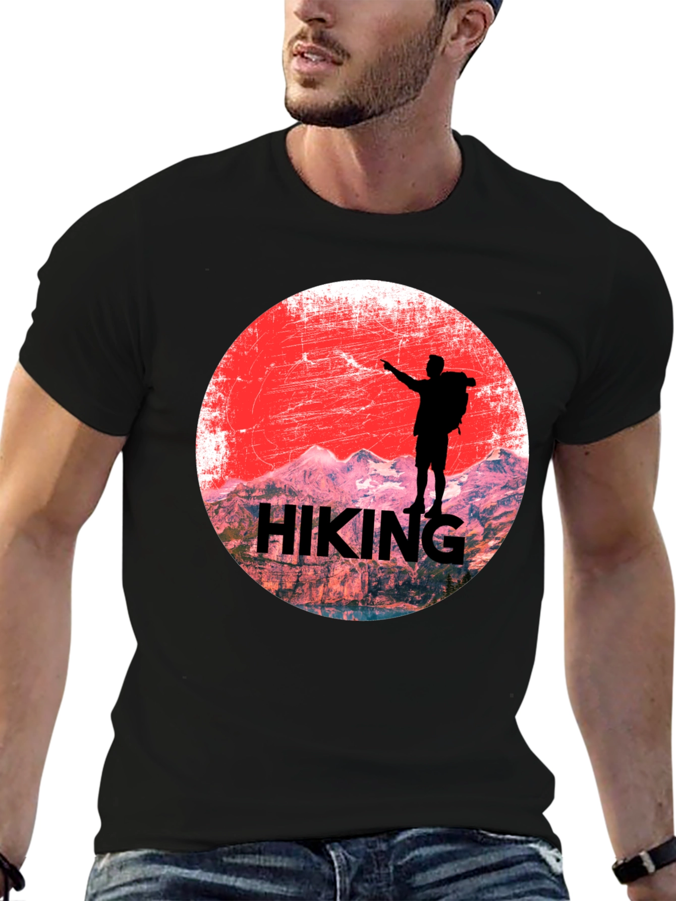 Hiking Adventure Graphic T-Shirt