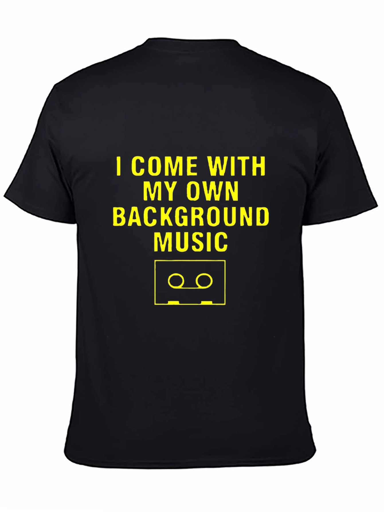 Own Background Music Graphic T-Shirt