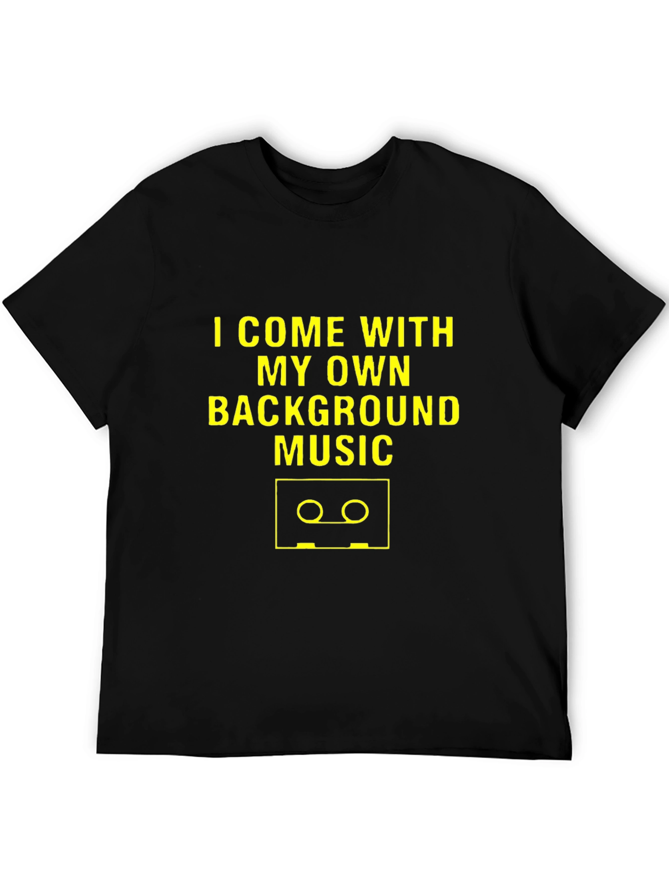 Own Background Music Graphic T-Shirt