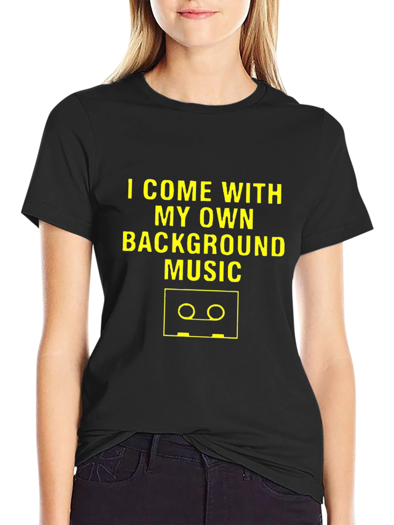 Own Background Music Graphic T-Shirt