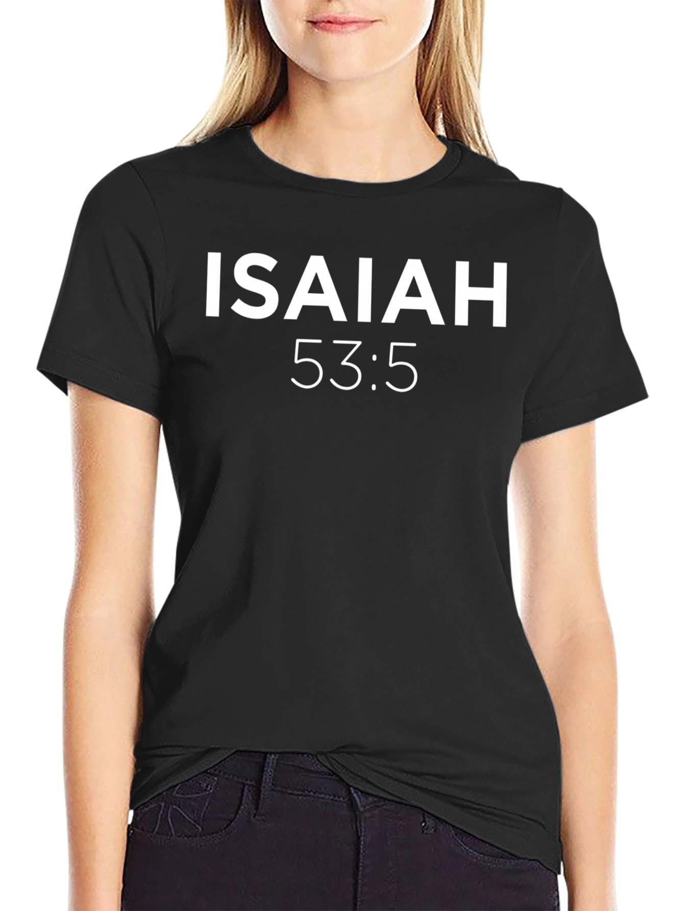 Isaiah 53:5 T-Shirt - Religious Verse Tee