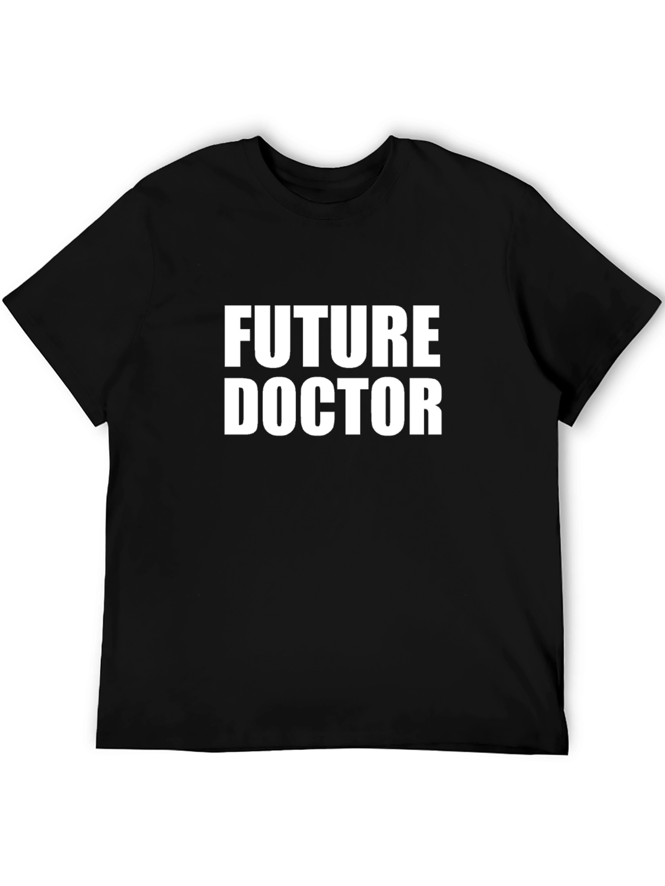 Future Doctor Black T-Shirt - Medical Student Gift