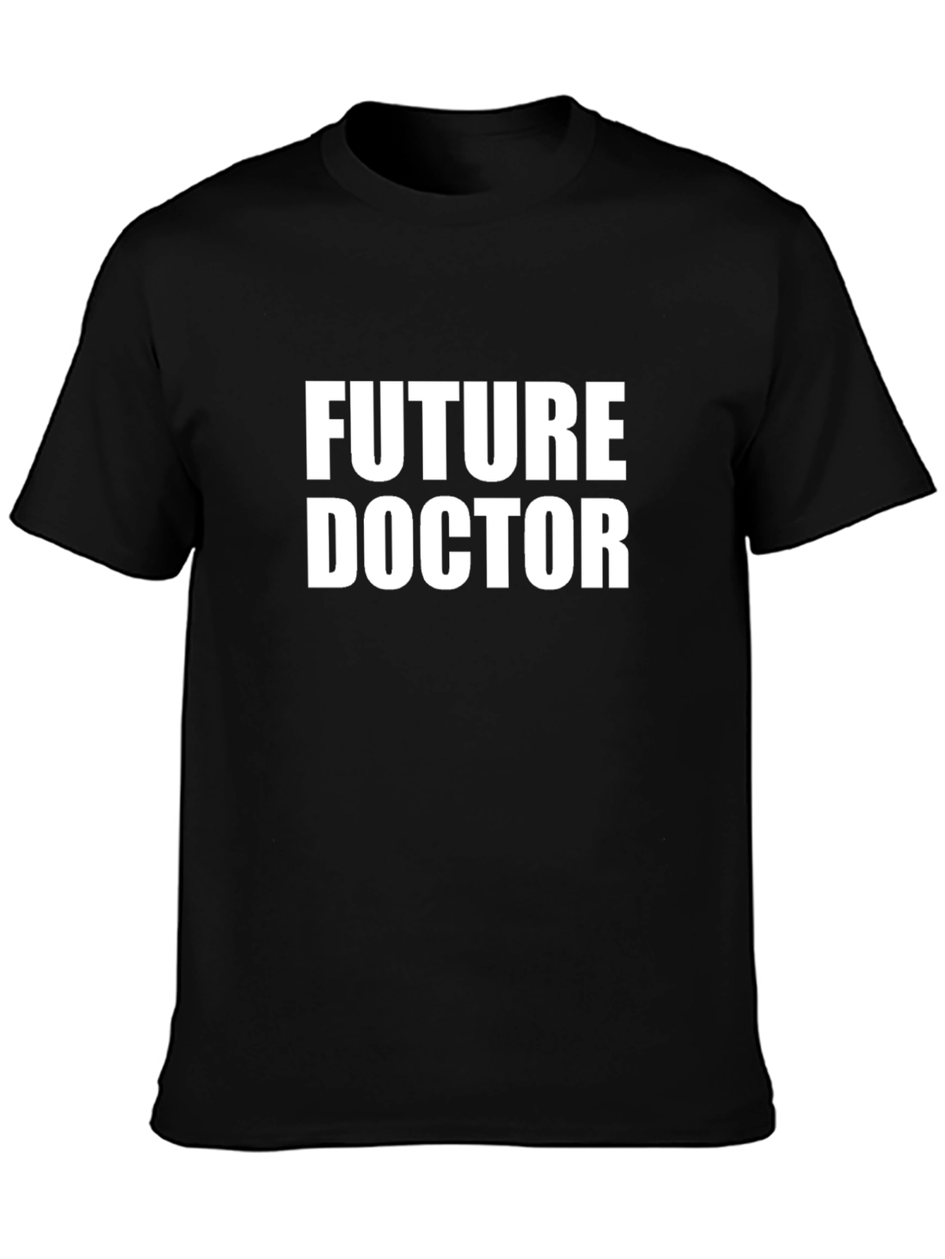 Future Doctor Black T-Shirt - Medical Student Gift