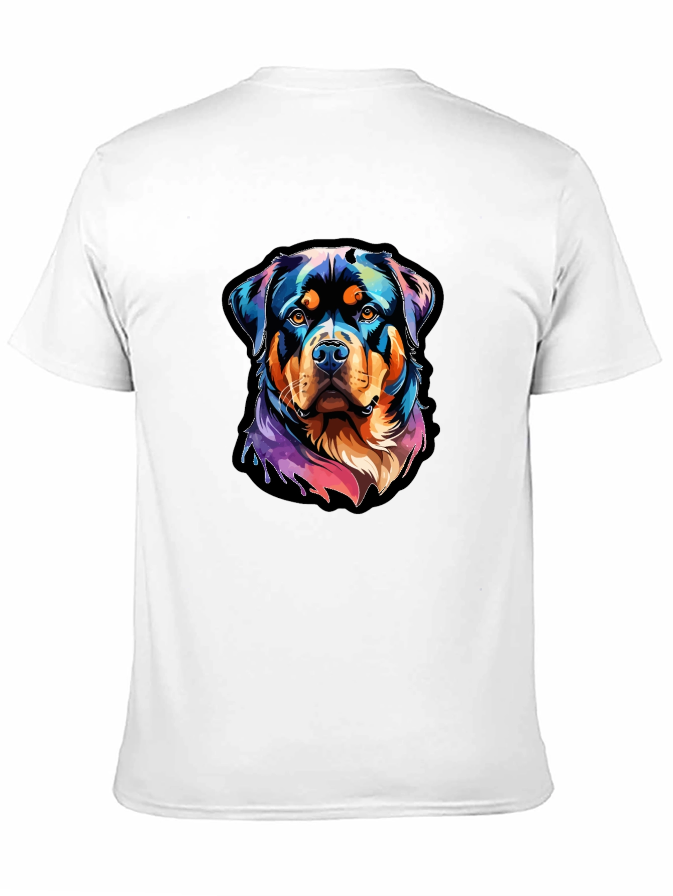 Rottweiler Art Graphic Tee - Stylish Dog Lover Shirt