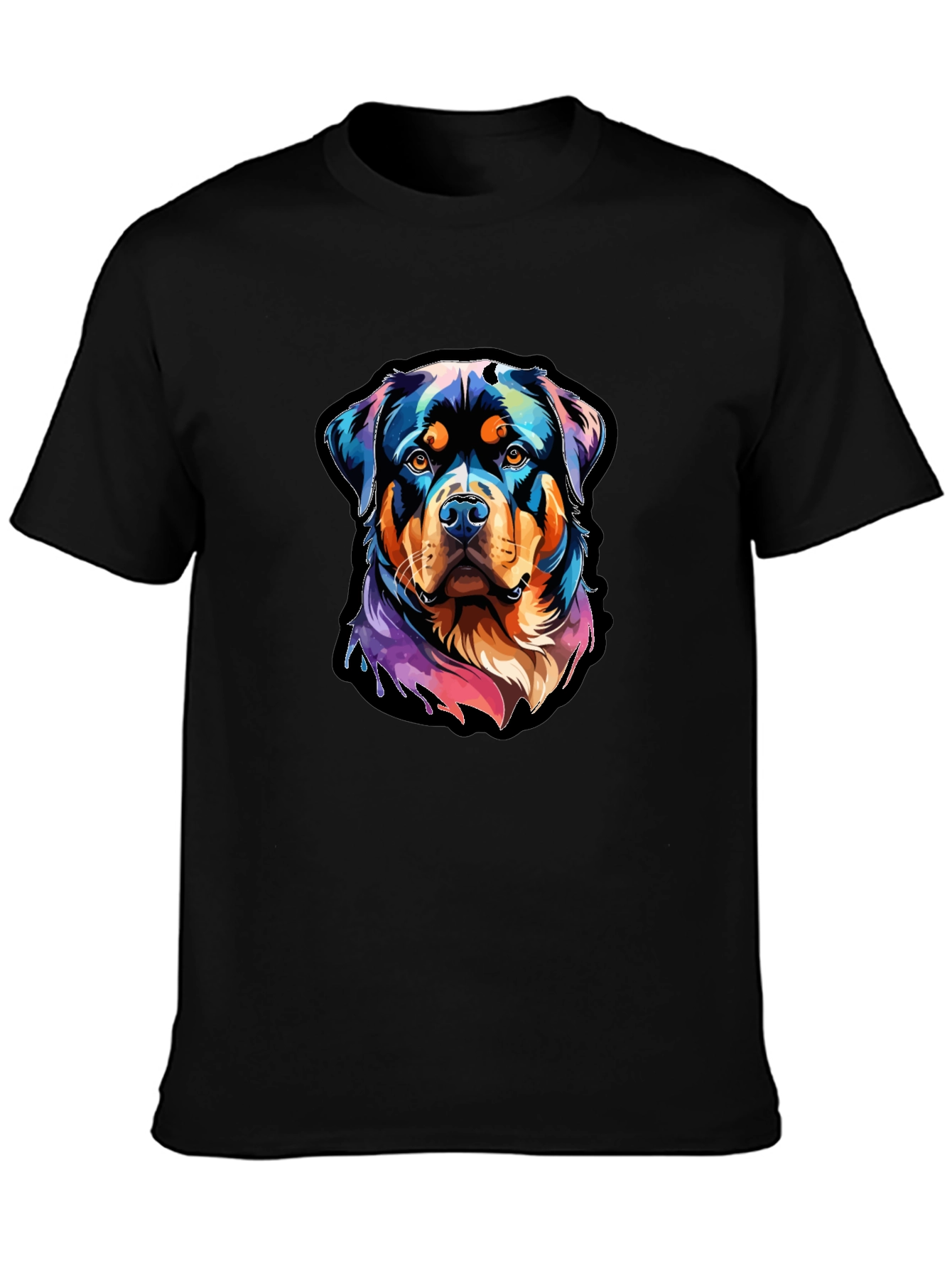 Rottweiler Art Graphic Tee - Stylish Dog Lover Shirt