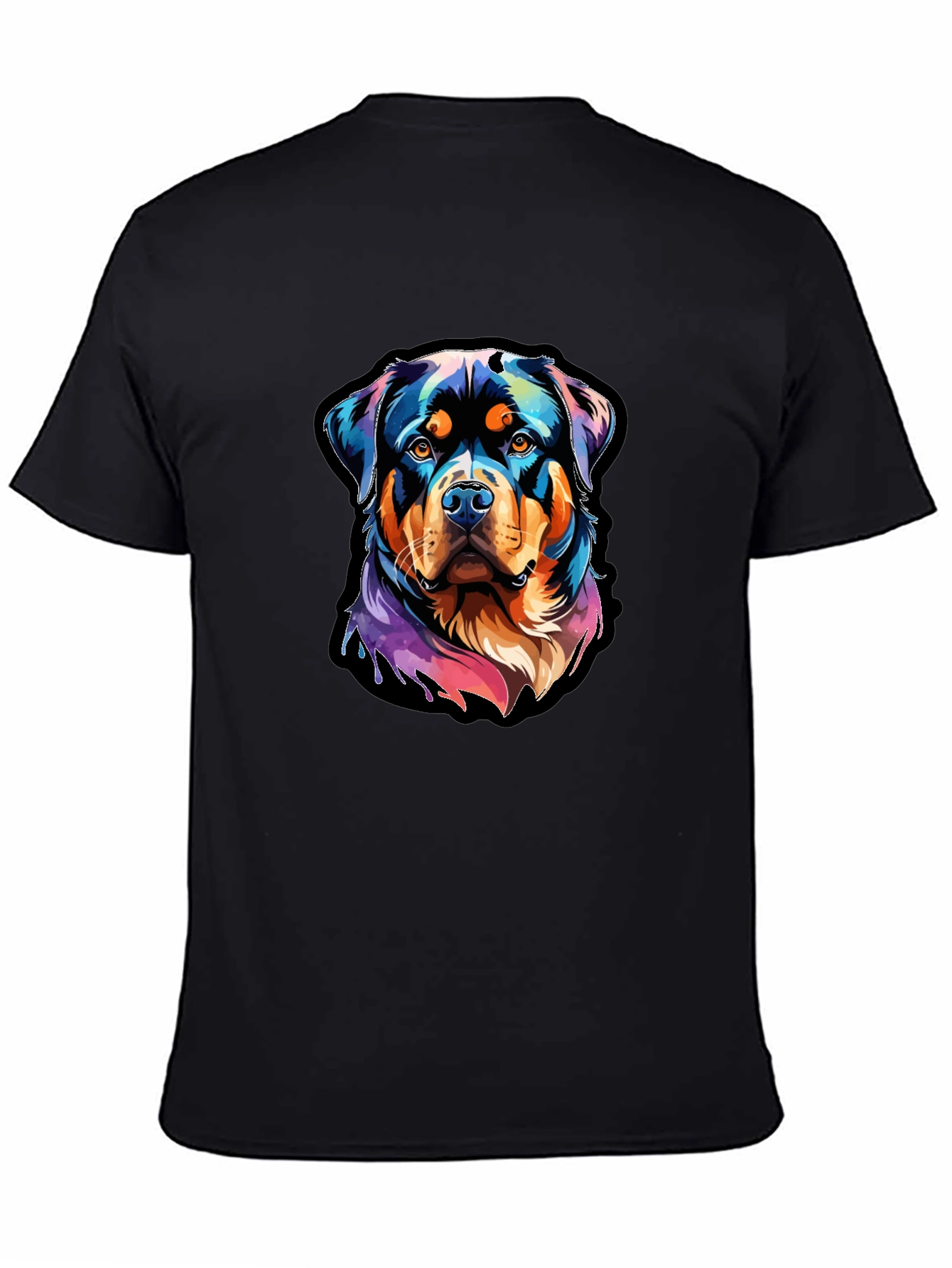 Rottweiler Art Graphic Tee - Stylish Dog Lover Shirt
