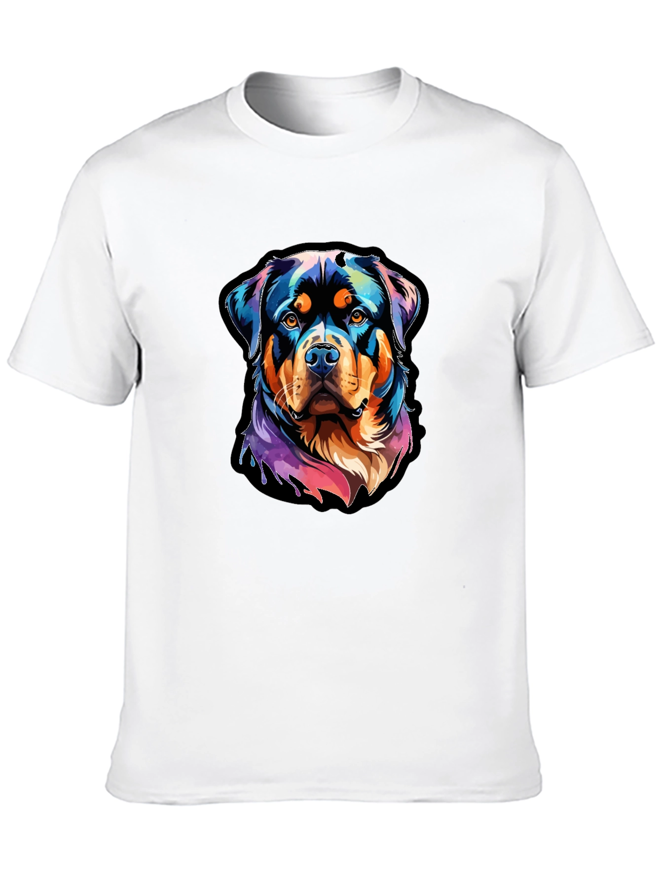 Rottweiler Art Graphic Tee - Stylish Dog Lover Shirt