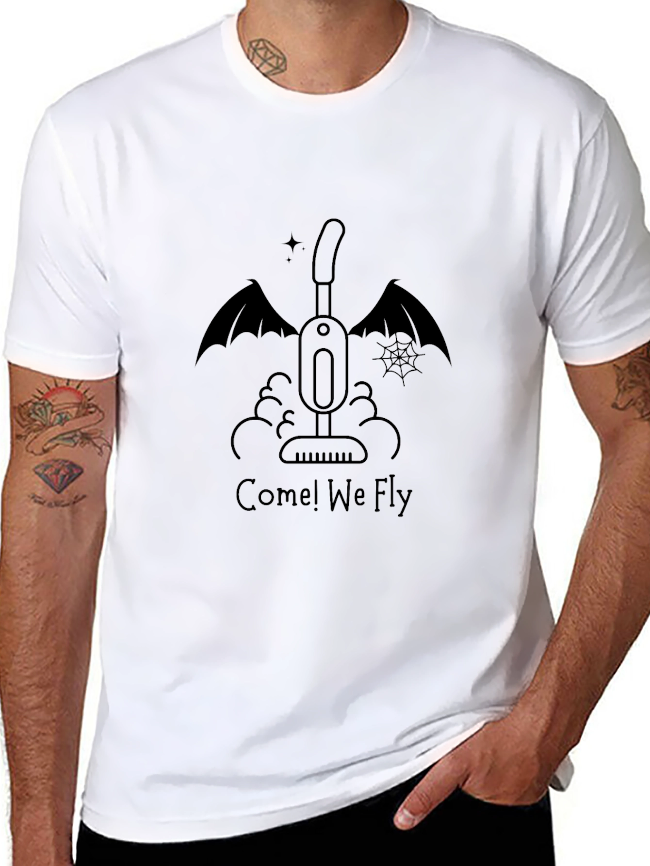 Come! We Fly T-Shirt - Unique Graphic Tee
