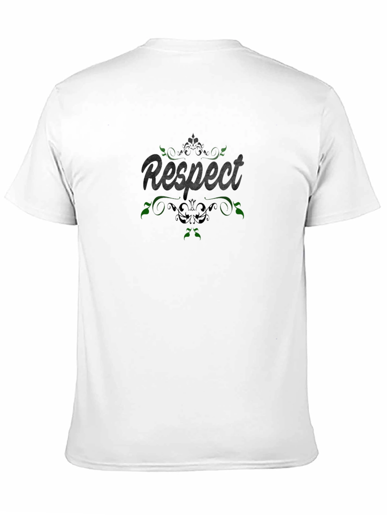 Respect Graphic T-Shirt - Black