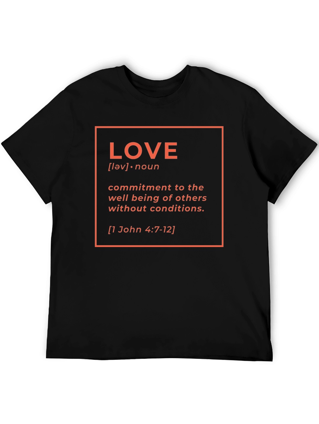Love Definition T-Shirt - Inspirational Christian Tee