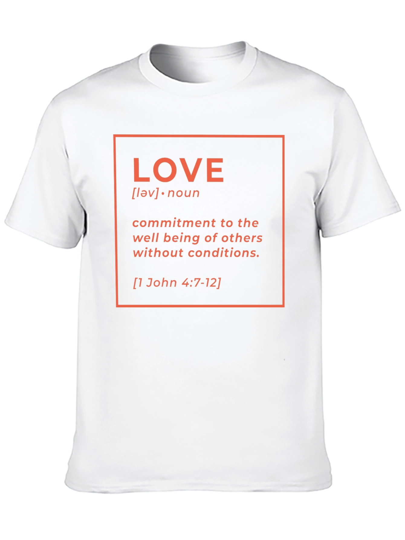 Love Definition T-Shirt - Inspirational Christian Tee