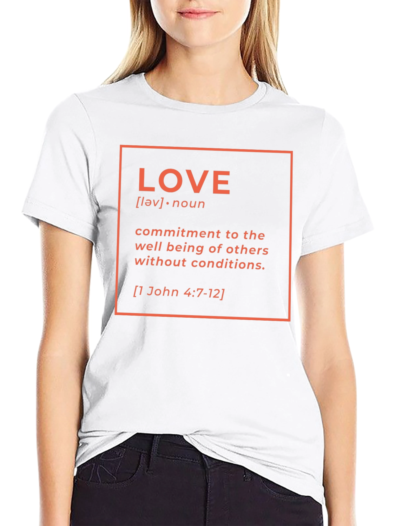 Love Definition T-Shirt - Inspirational Christian Tee