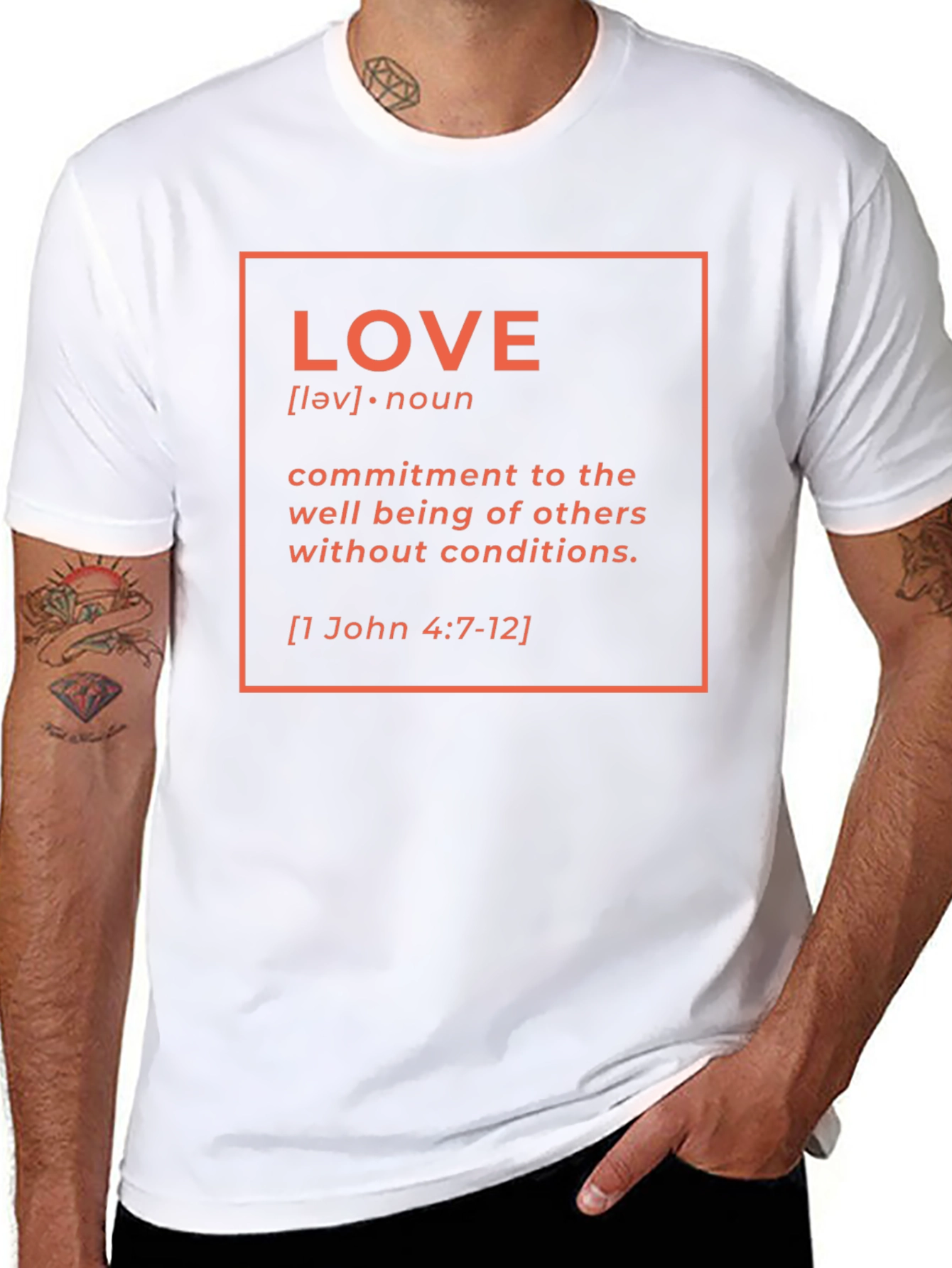 Love Definition T-Shirt - Inspirational Christian Tee