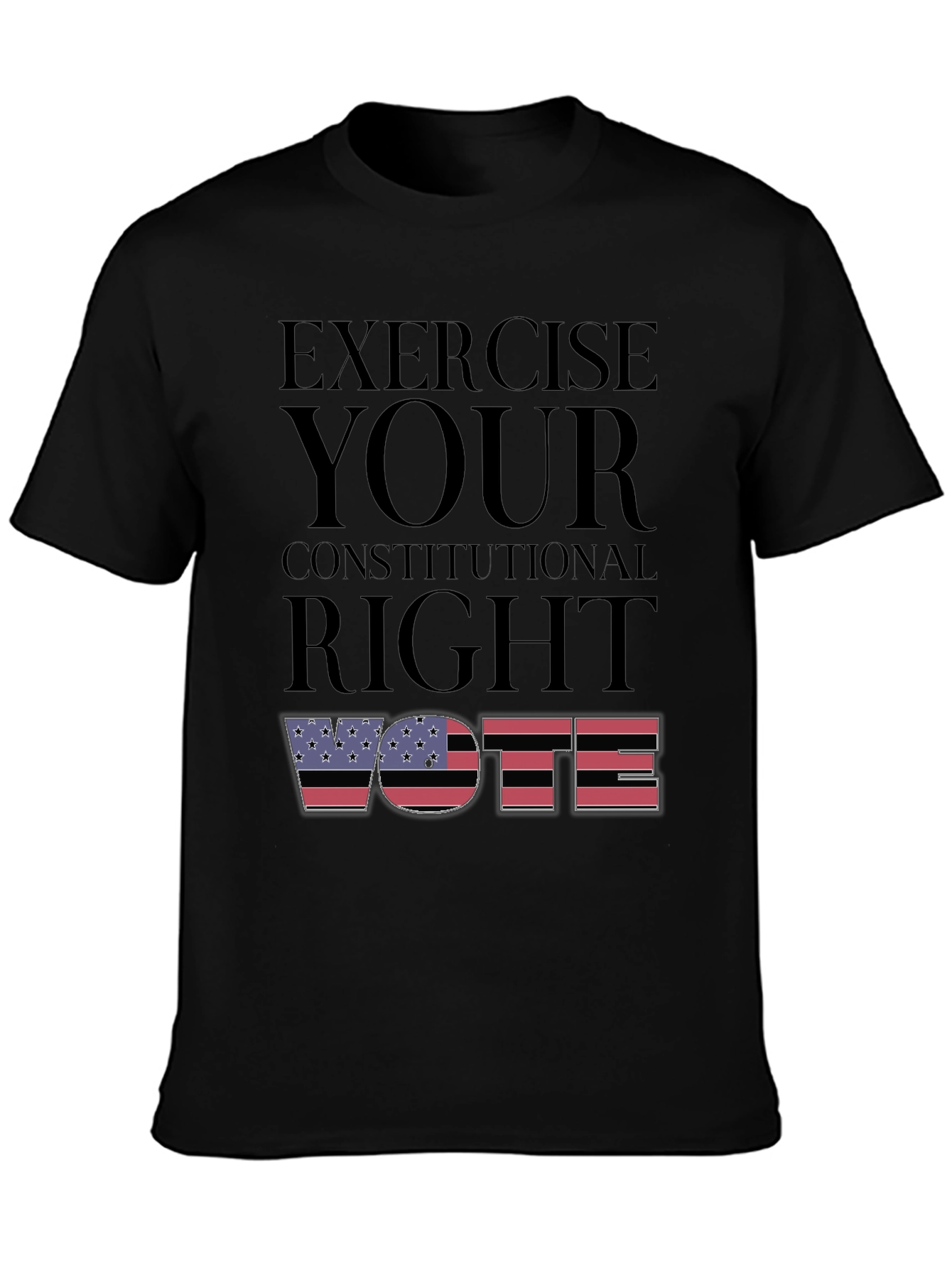 Exercise Your Right Vote Graphic T-Shirt