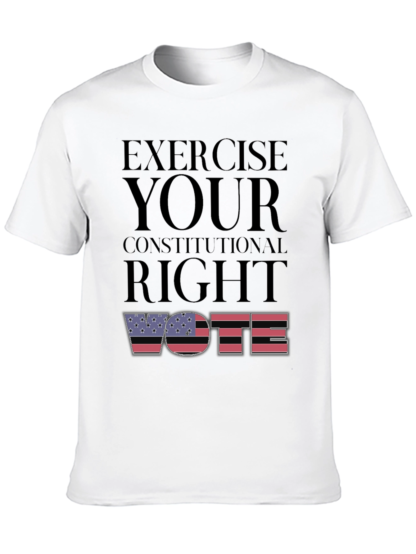 Exercise Your Right Vote Graphic T-Shirt