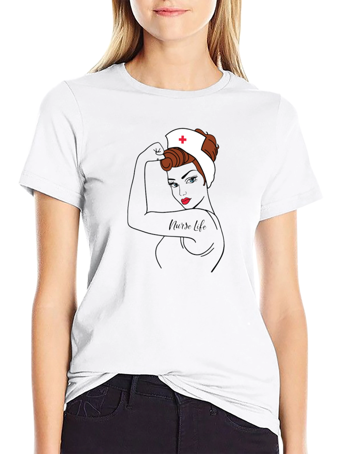 Nurse Life Graphic T-Shirt - Empowering Womens Health