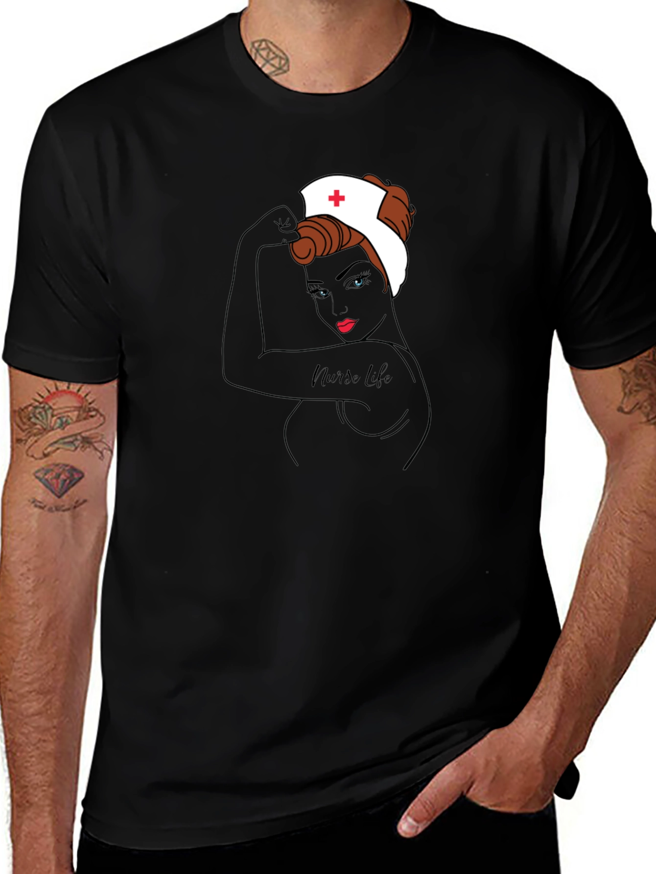 Nurse Life Graphic T-Shirt - Empowering Womens Health