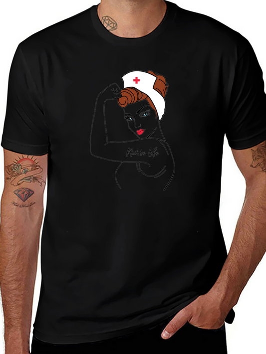 Nurse Life Graphic T-Shirt - Empowering Womens Health
