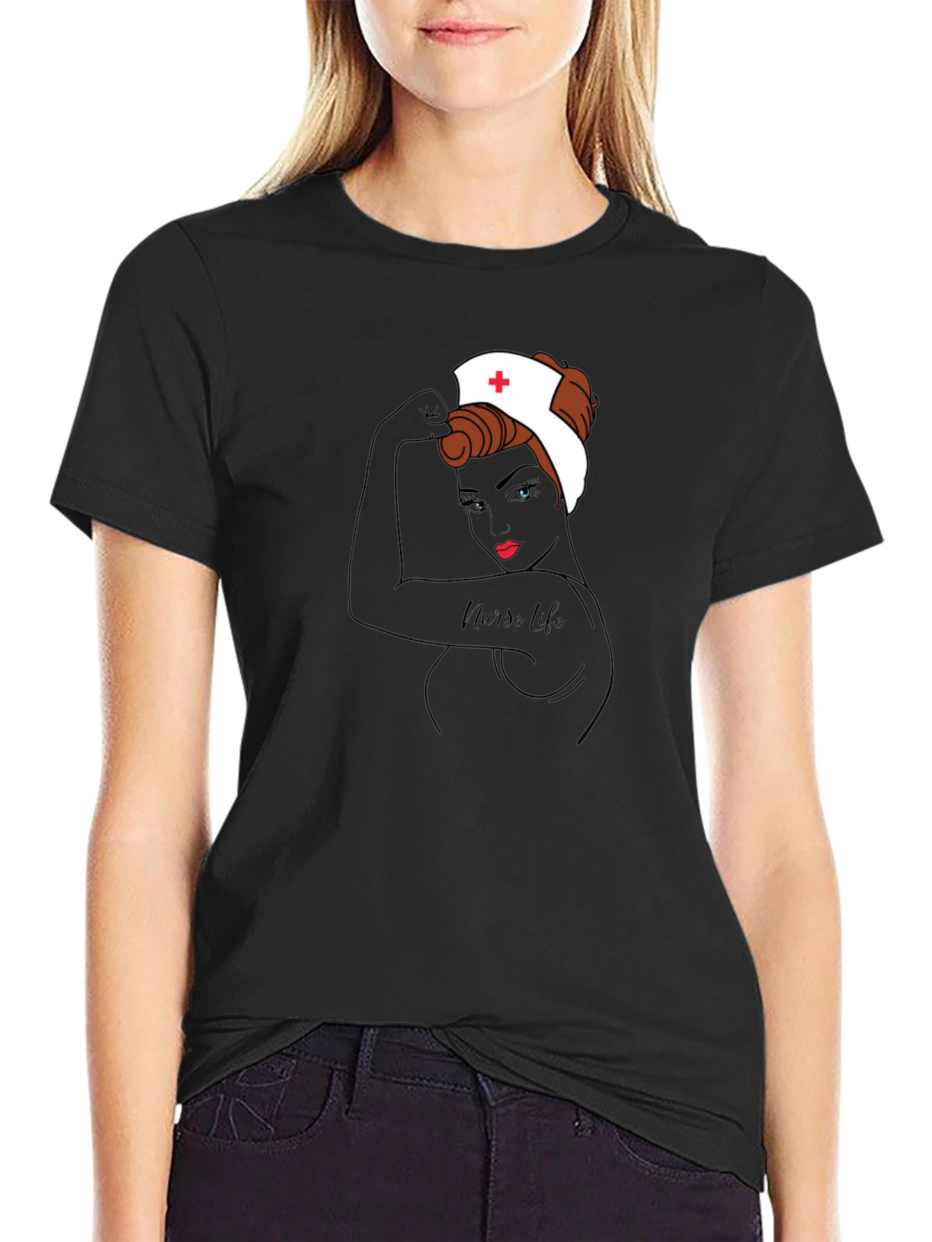 Nurse Life Graphic T-Shirt - Empowering Womens Health