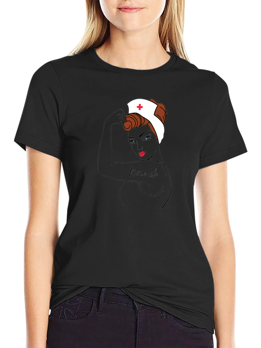 Nurse Life Graphic T-Shirt - Empowering Womens Health