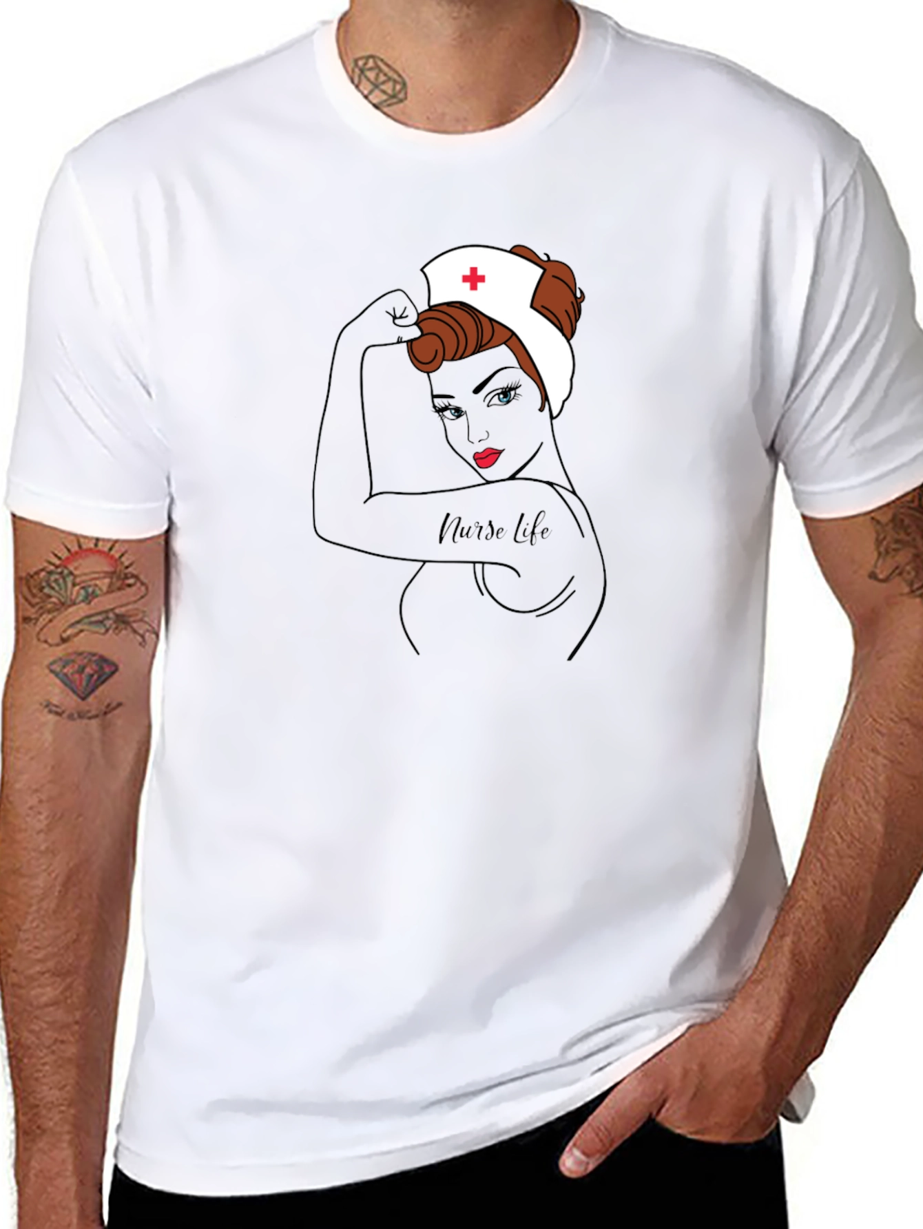 Nurse Life Graphic T-Shirt - Empowering Womens Health
