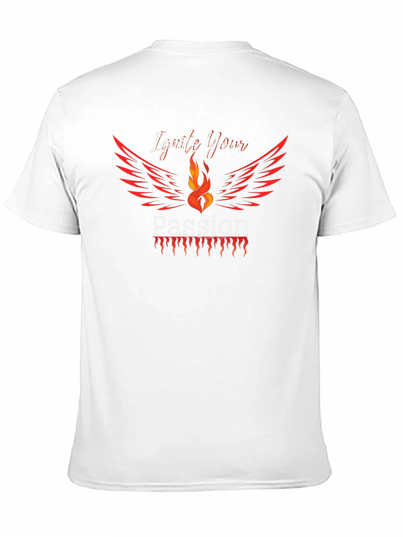 Ignite Your Passion Graphic Tee - Black