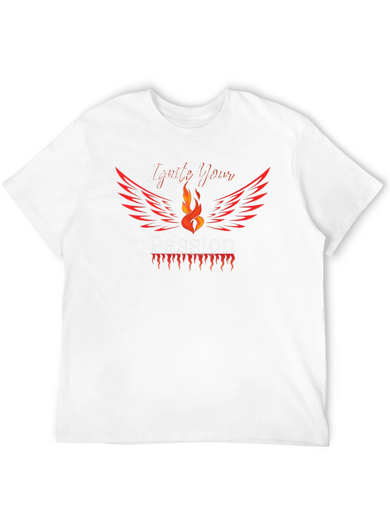 Ignite Your Passion Graphic Tee - Black
