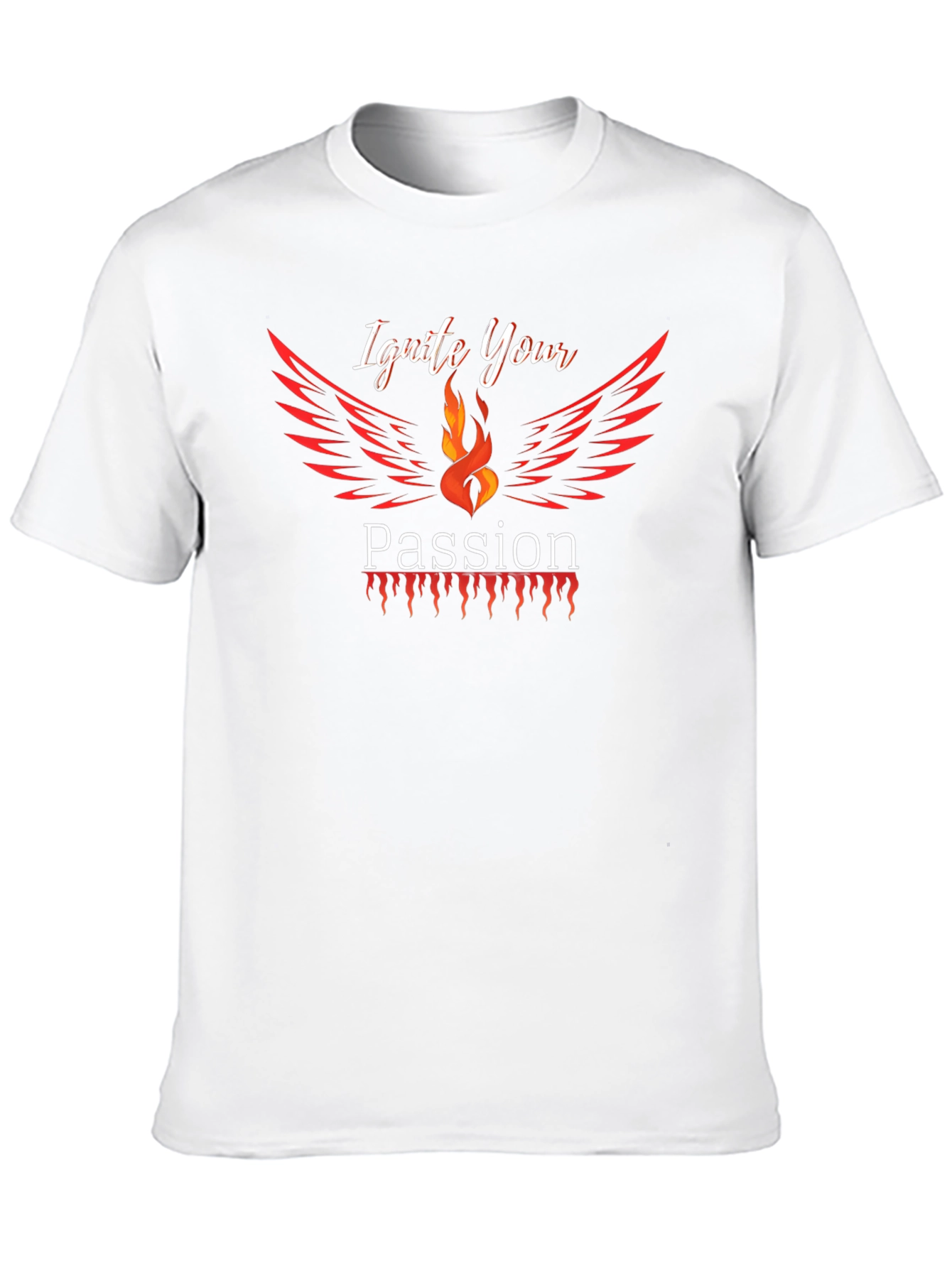 Ignite Your Passion Graphic Tee - Black