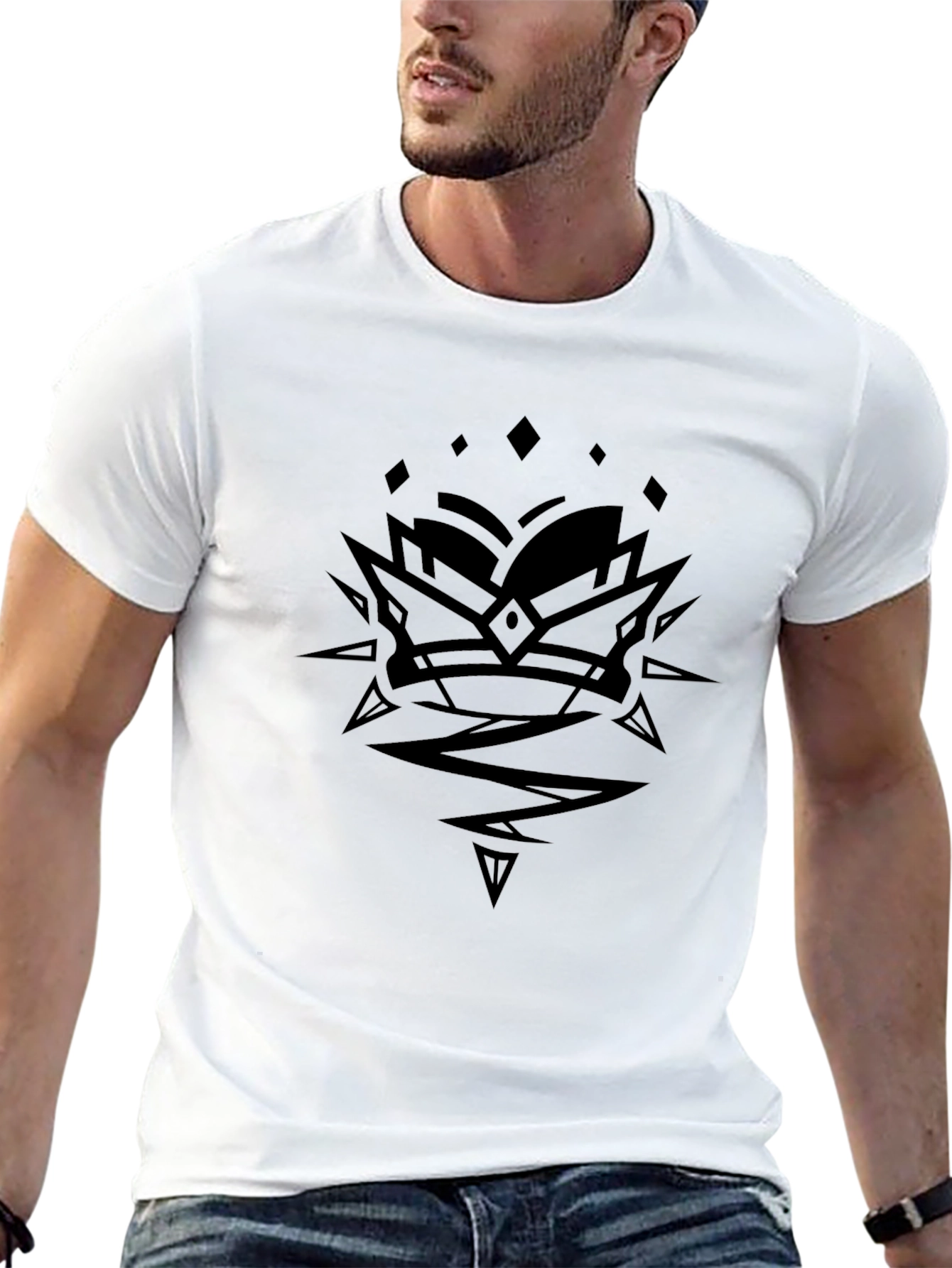 Crown Emblem Black T-Shirt