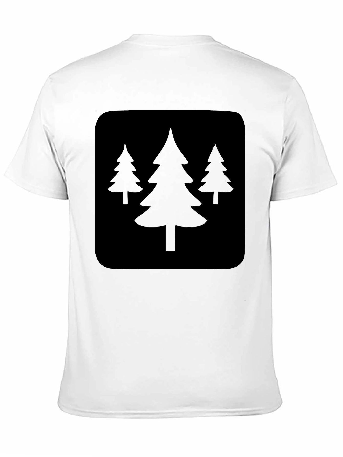 Black Tree Graphic T-Shirt - Nature Inspired Design