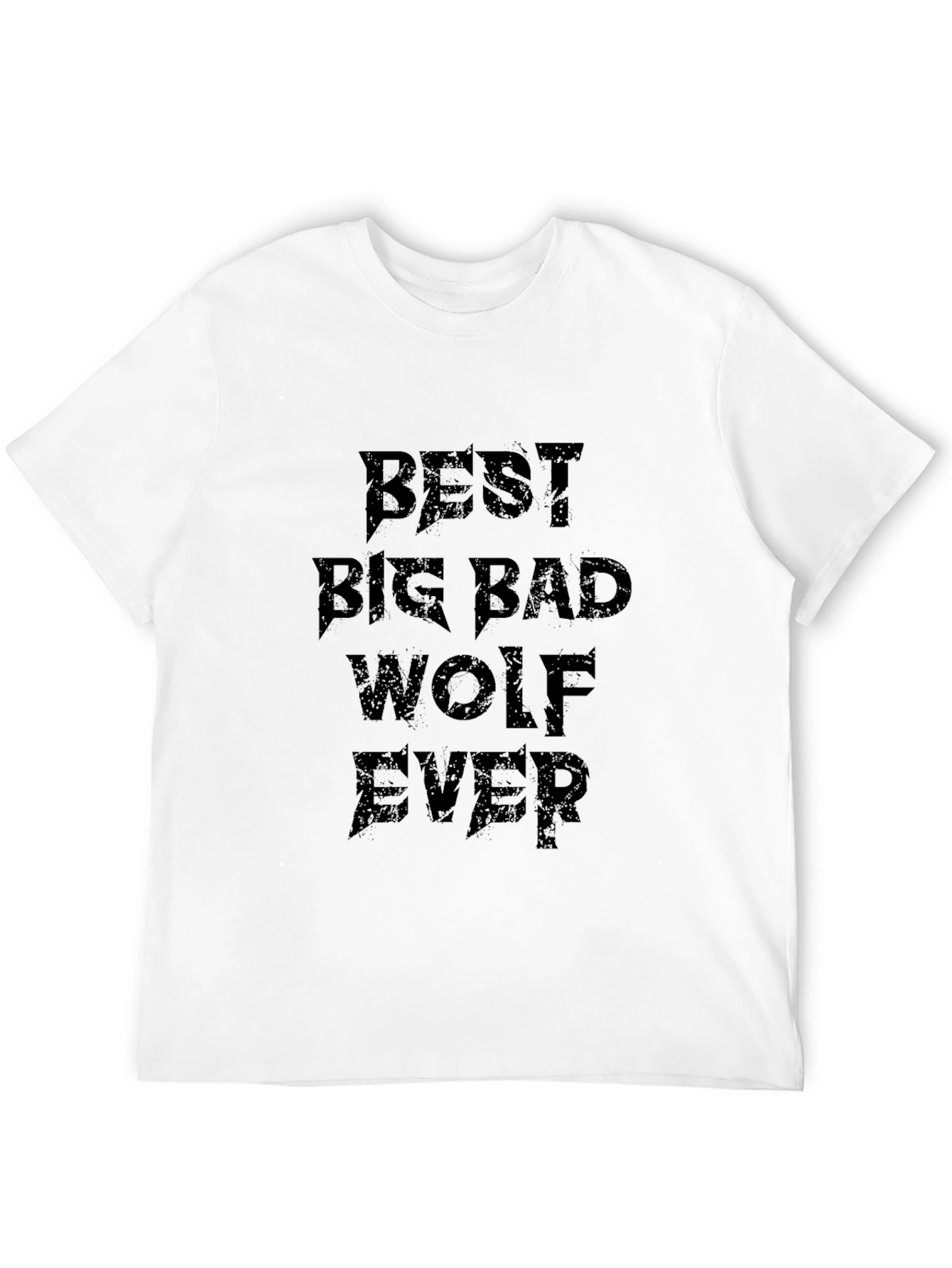 Best Big Bad Wolf Ever T-Shirt - Black