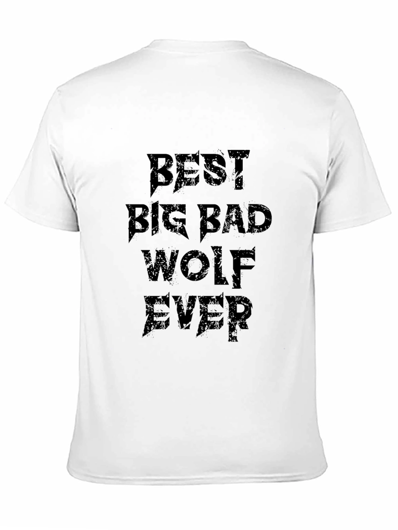 Best Big Bad Wolf Ever T-Shirt - Black