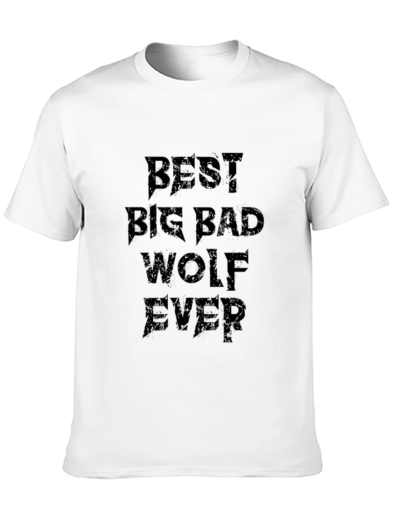 Best Big Bad Wolf Ever T-Shirt - Black