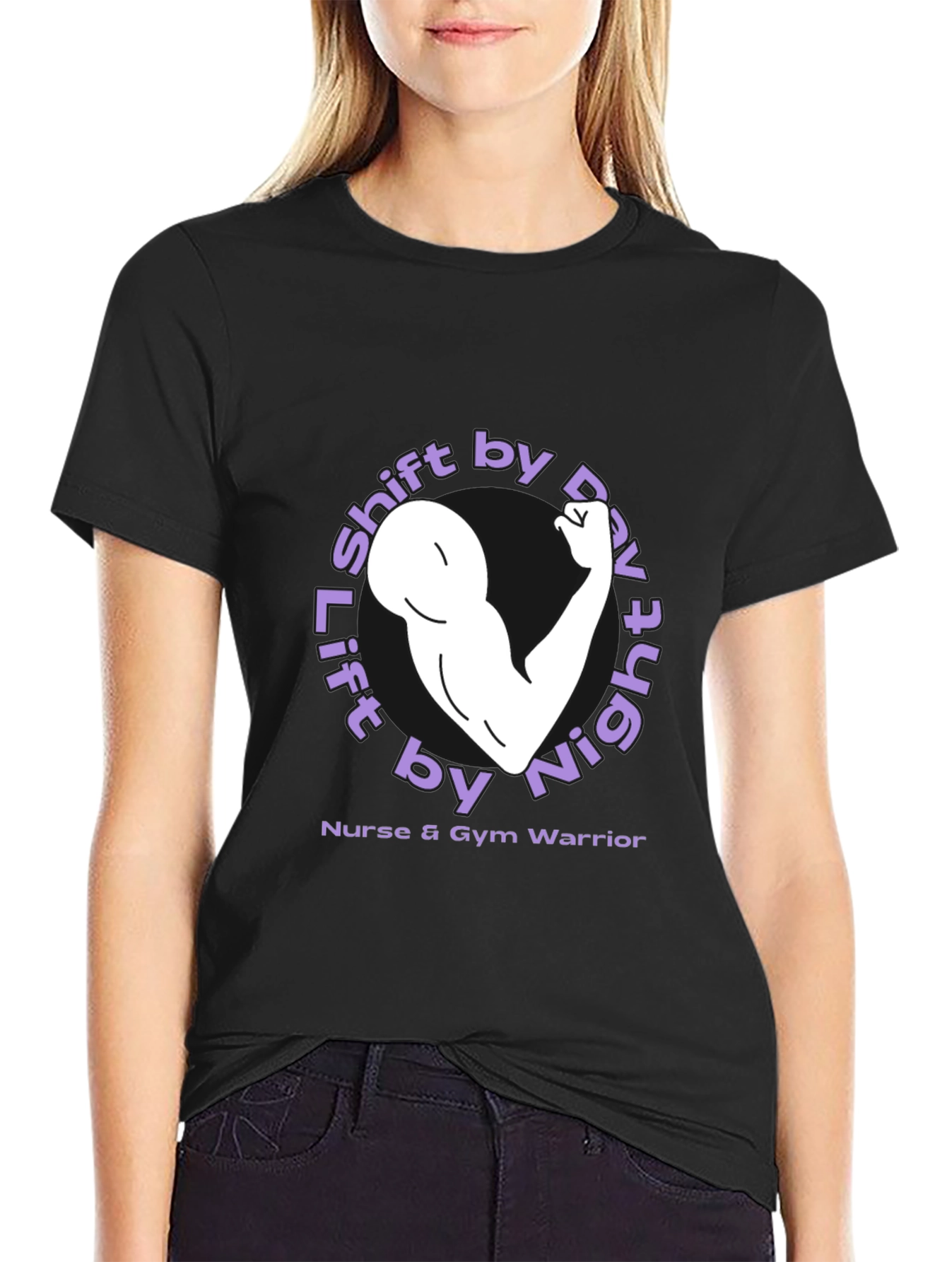 Lift by Night Nurse & Gym Warrior T-Shirt