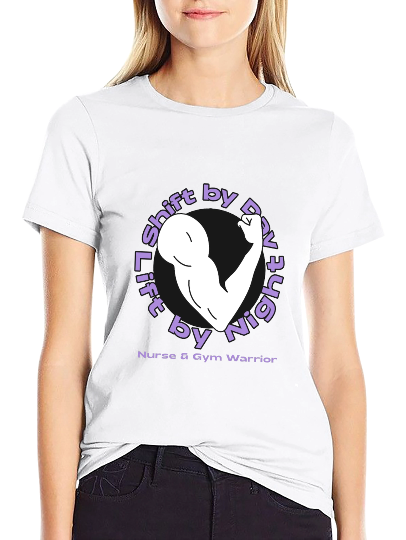 Lift by Night Nurse & Gym Warrior T-Shirt