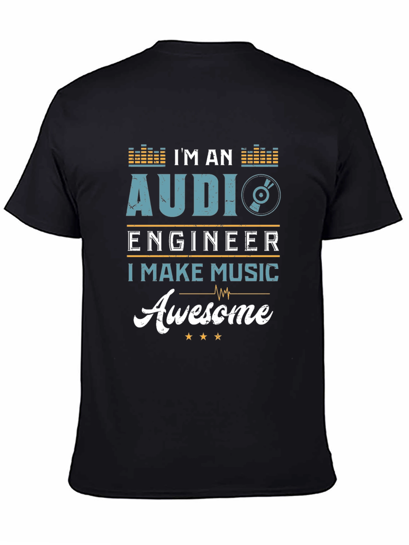 Audi Engineer Music T-Shirt - Awesome Graphic Tee