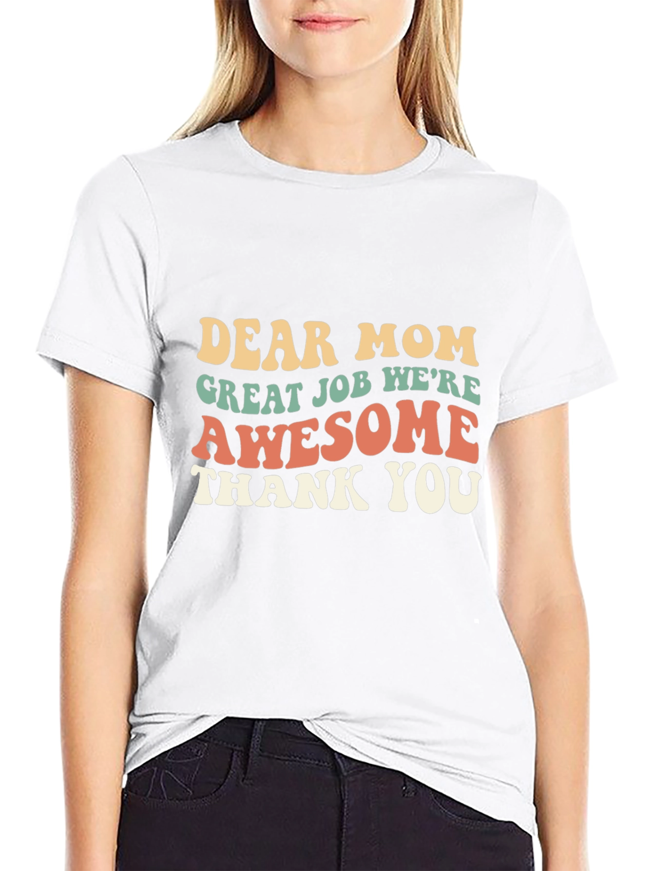 Dear Mom Awesome T-Shirt