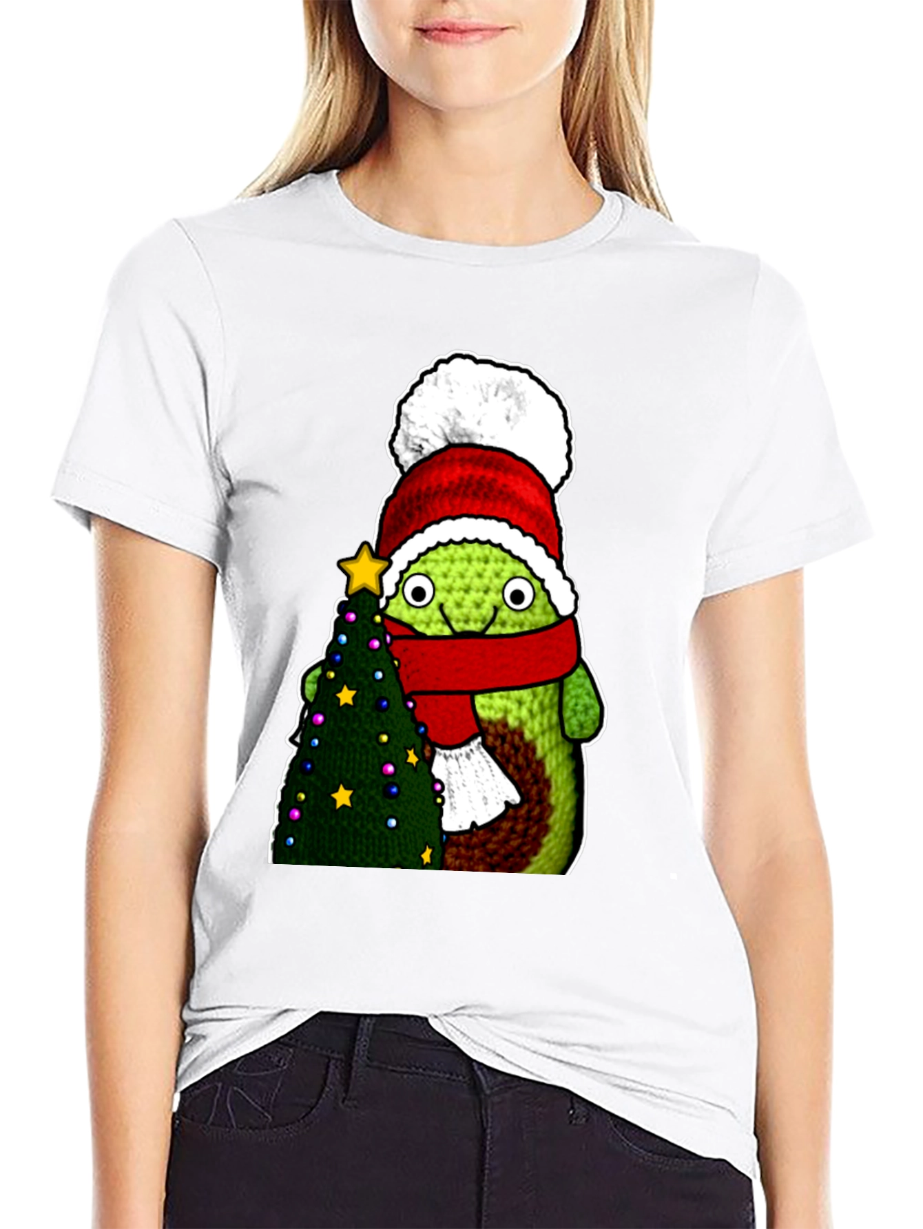 Avocado Christmas T-Shirt