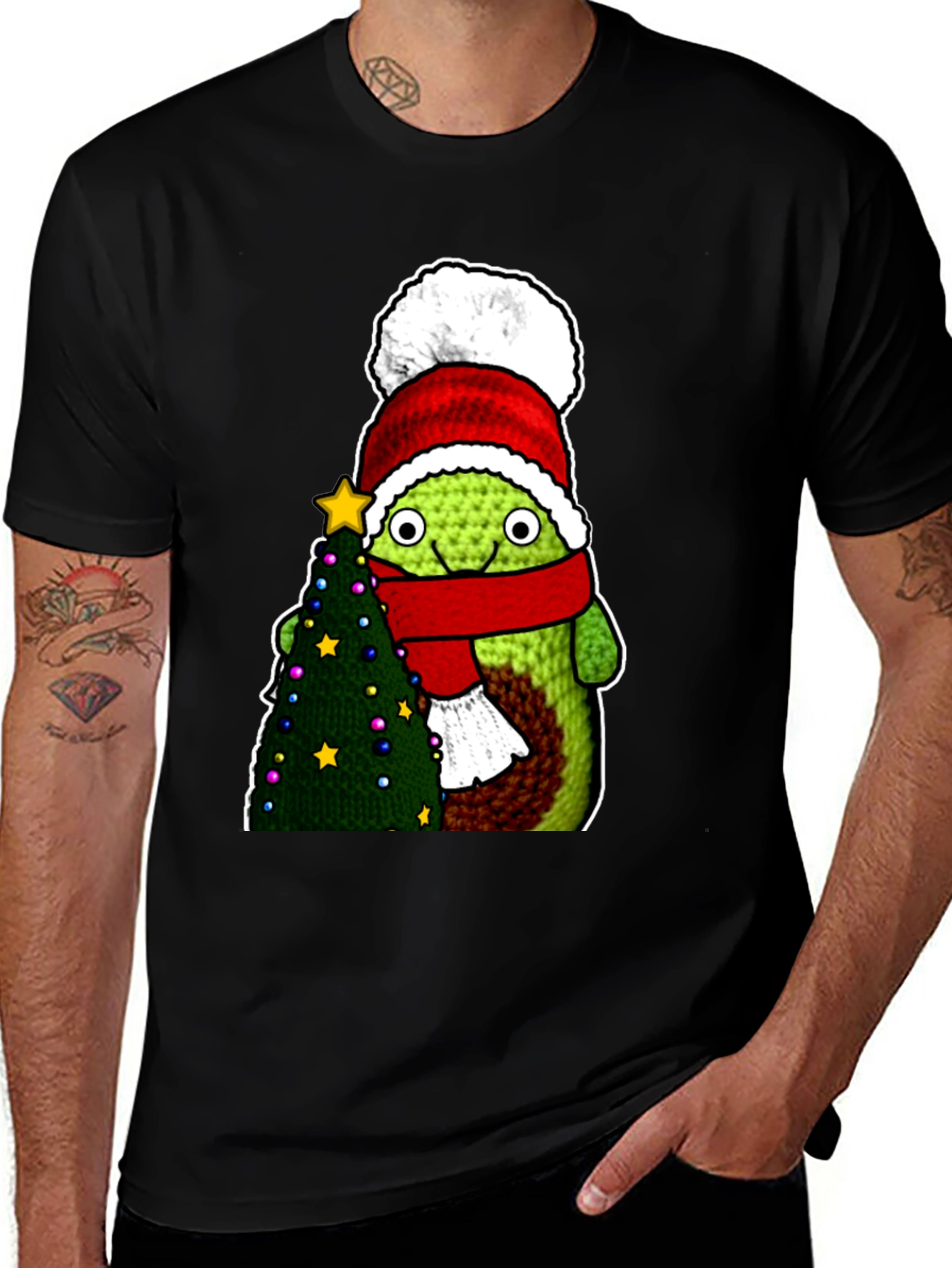 Avocado Christmas T-Shirt