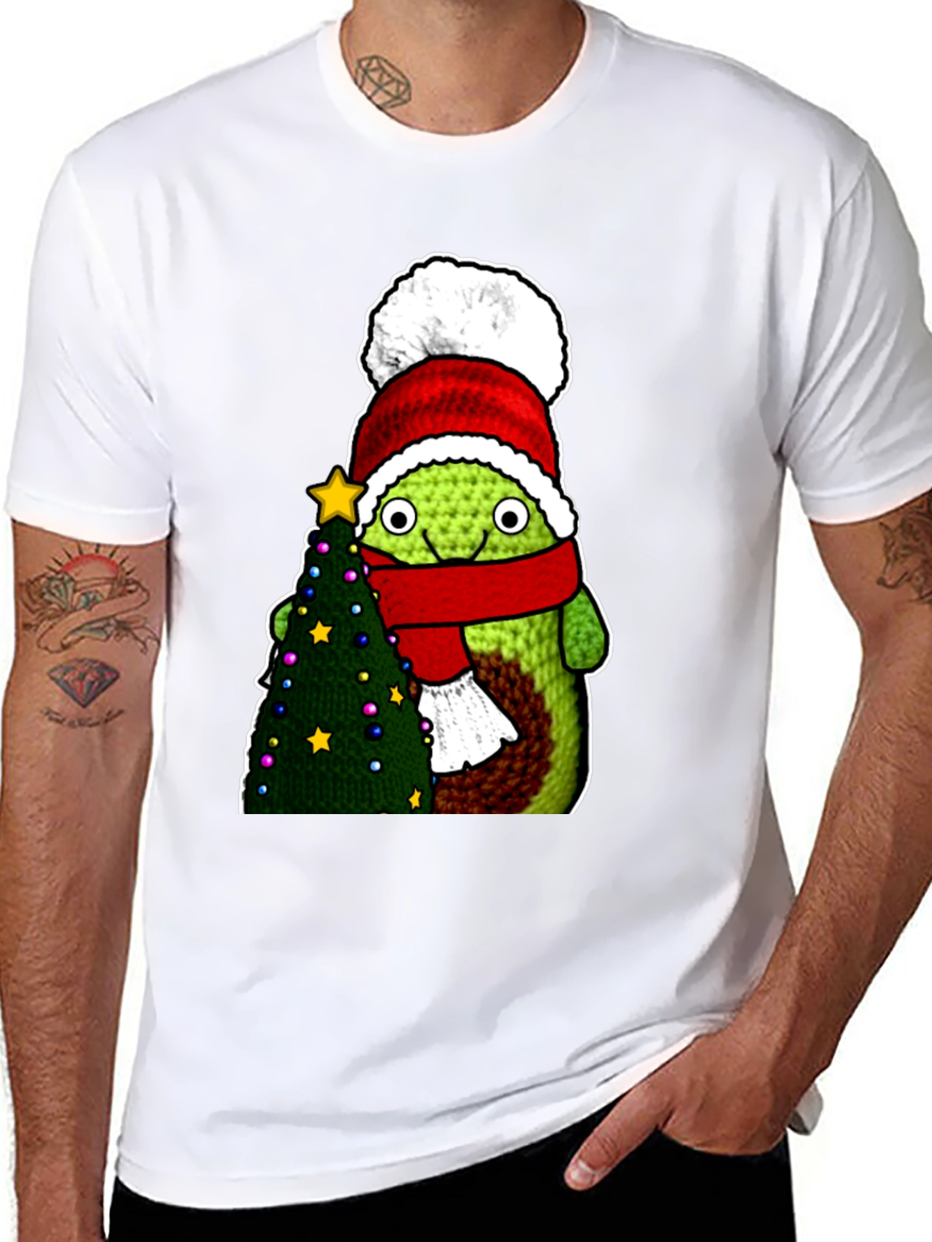 Avocado Christmas T-Shirt