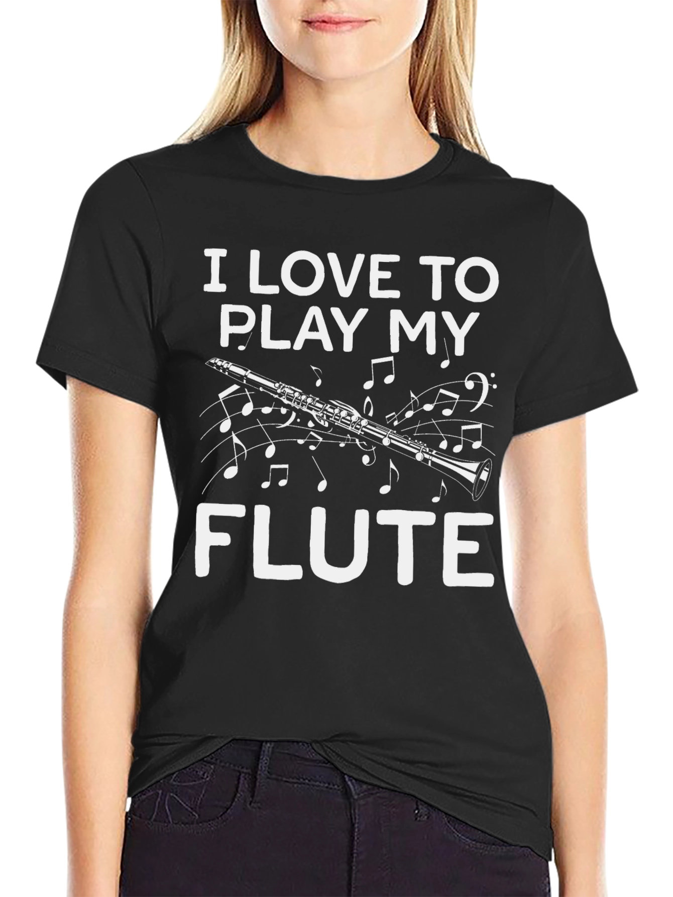 I Love To Play My Flute T-Shirt
