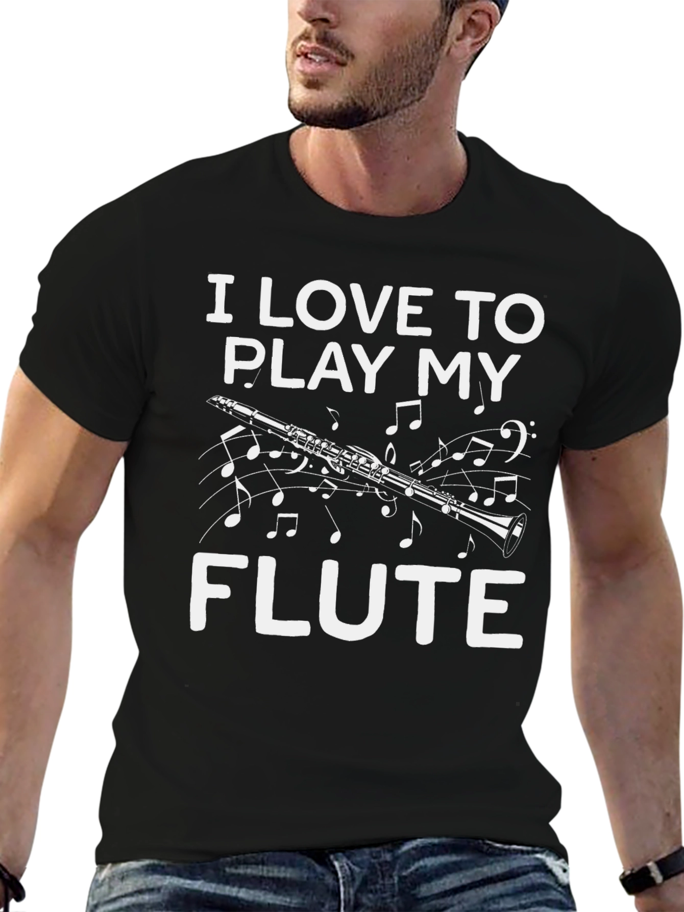 I Love To Play My Flute T-Shirt