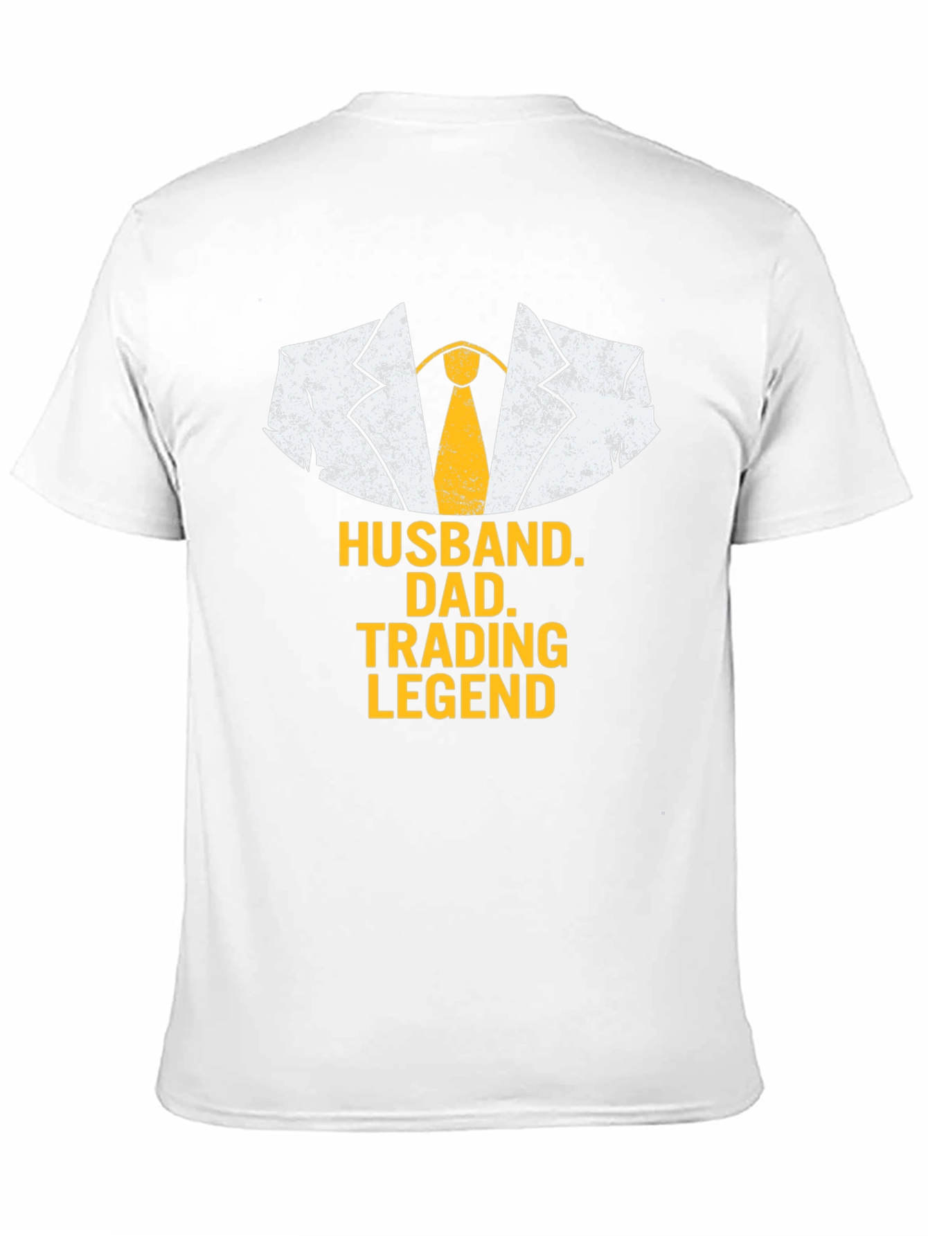 Husband Dad Trading Legend Black T-Shirt