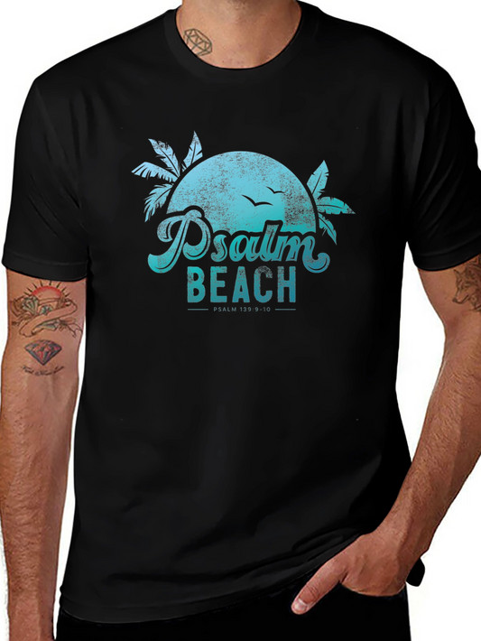 Psalm Beach Graphic Tee - Soft Cotton Comfort