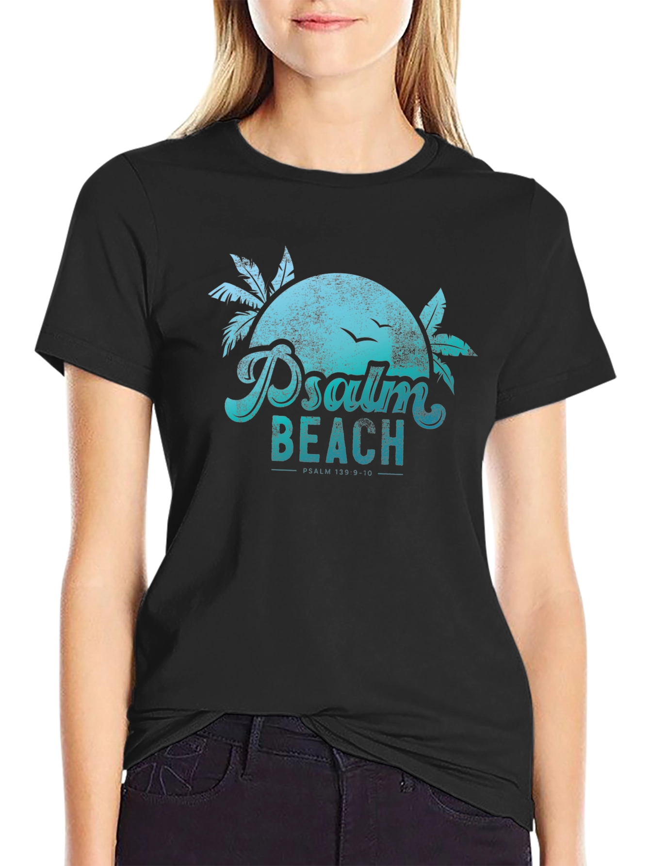 Psalm Beach Graphic Tee - Soft Cotton Comfort