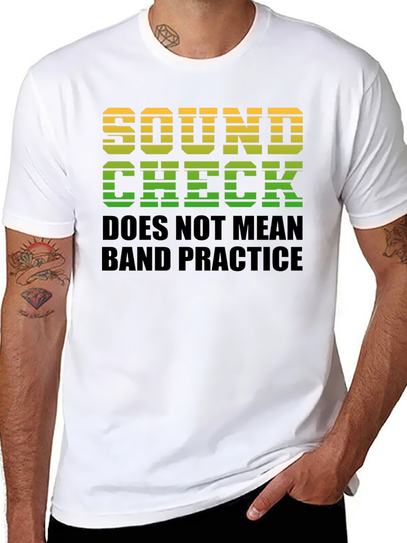 Sound Check Band Practice Graphic Tee