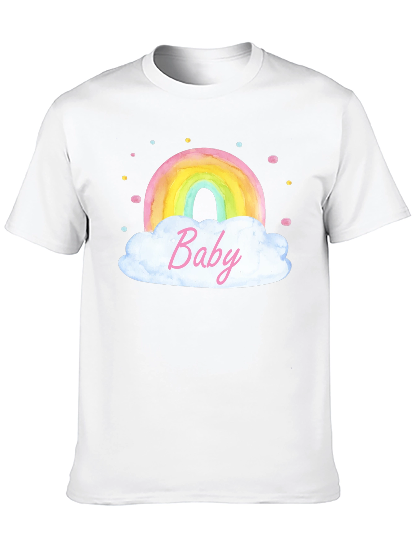 Rainbow Baby Graphic Tee - Soft Cotton Comfort