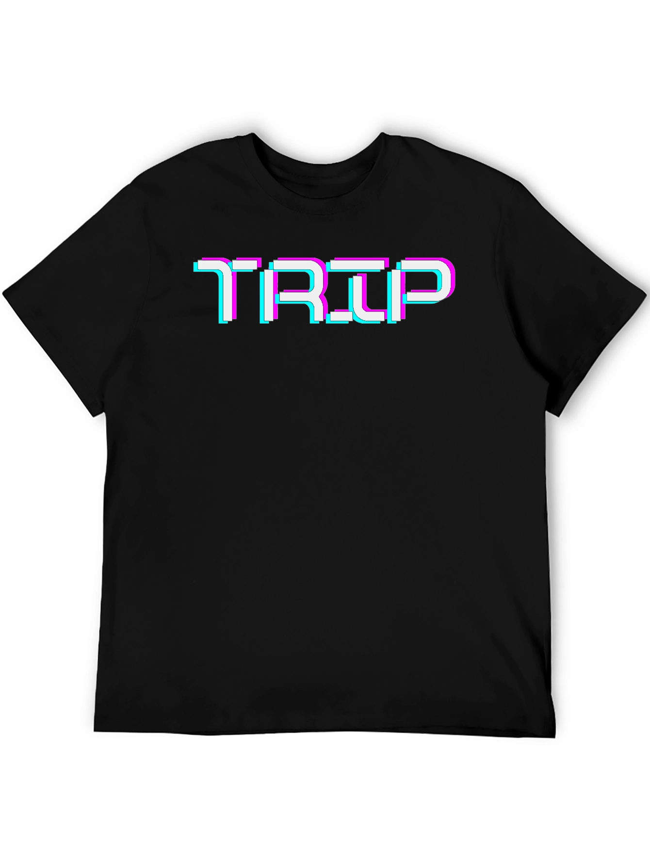 TRIP Glitch Graphic T-Shirt - Stylish Streetwear