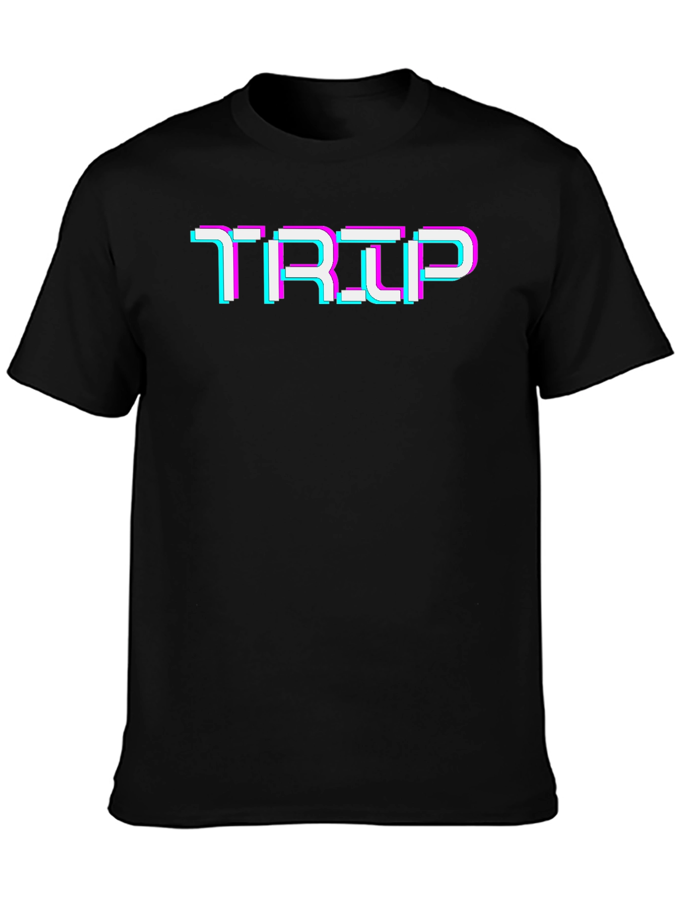 TRIP Glitch Graphic T-Shirt - Stylish Streetwear